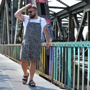 Latzhose dungarees Leo Leopard ASOS Plus Size