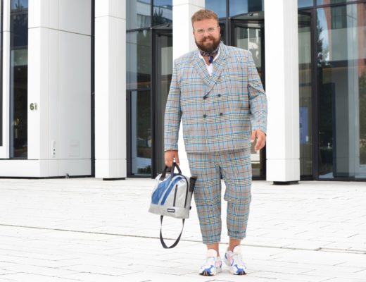 ASOS PLUS suit Anzug Zweireiher Karo kariert checked checks oversized