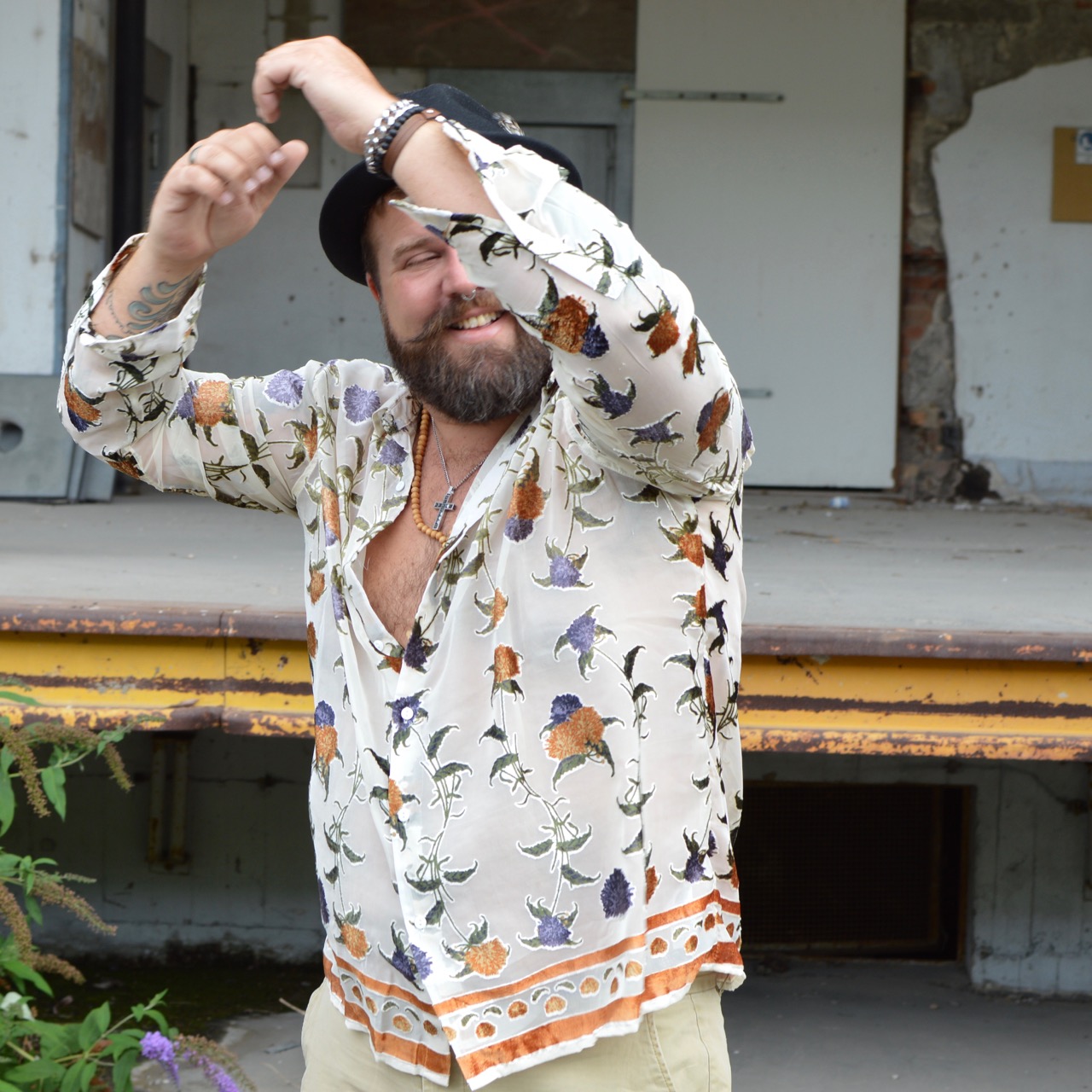 Bohemian attire best sale for fat male