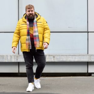 engbers XXL Winterjacke gelb große Größen Plus Size