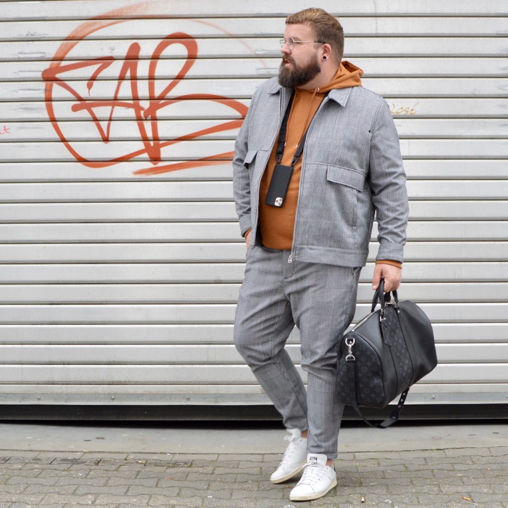 Asos Plus Size Suit Karoanzug Kombiteil