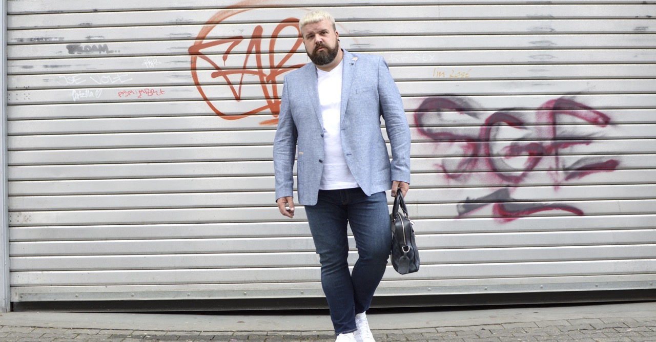 Business Casual Outfit von Hirmer Große Größen