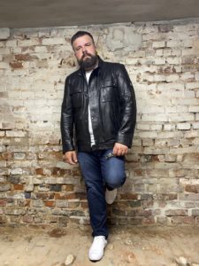 Basic Outfit Hirmer große Größen Herbst Winter Lederjacke Belstaff
